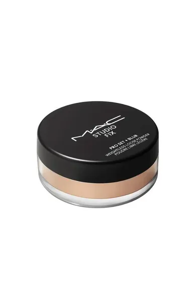 MAC, Studio Fix Pro Set + Blur Weightless Loose Powder, puder utrwalająco-matujący, Dark, 6.5g