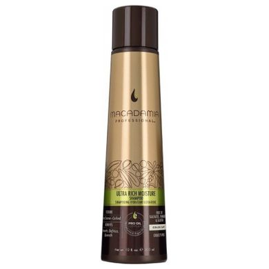 Macadamia Professional, Ultra Rich Moisture Shampoo, nawilżający szampon do włosów grubych, 300 ml