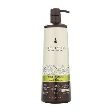 Macadamia Professional, Weightless Moisture Shampoo, nawilżający szampon do włosów cienkich, 1000 ml
