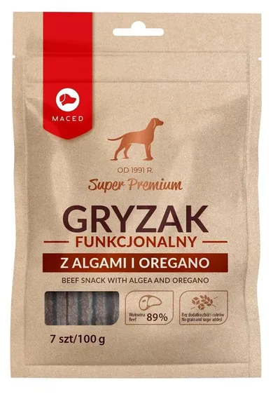 Maced, gryzak z algami i oregano, 100 g