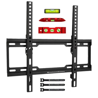 Maclean, uchwyt do TV, max VESA 400-400, 32-70", 45 kg, regulacja odchylenia, +0°~-10°, MC-412