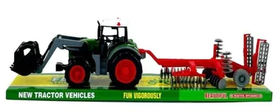 Macyszyn Toys, traktor z broną talerzową i turem