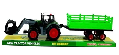 Macyszyn Toys, traktor z przyczepą do siana