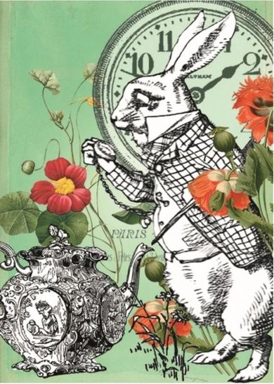 Madame Treacle, karnet B6 z kopertą, Alicja w krainie czarów