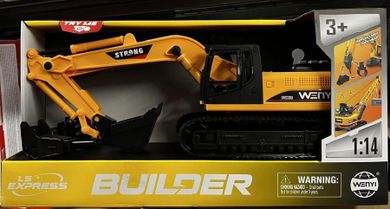 Madej, koparka, interaktywny pojazd budowlany, 1:14