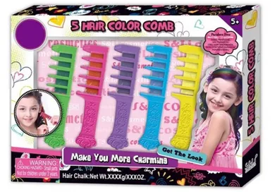 Madej, kreda do farbowania włosów, 5 kolorów