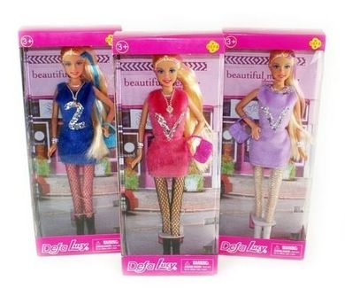 Madej, lalka w sukience, 29 cm, 1 szt.