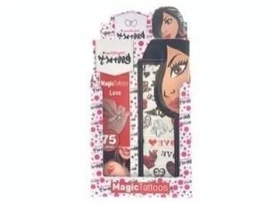 Madej, naklejki, tatuaże, 36 szt.