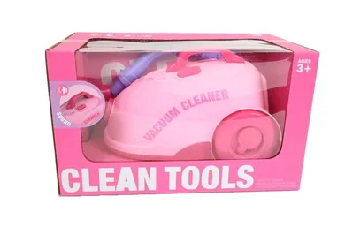 Madej, odkurzacz interaktywny, różowy