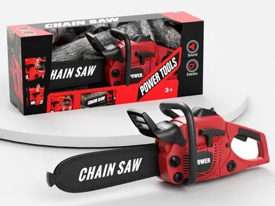 Madej, piła łańcuchowa, interaktywna