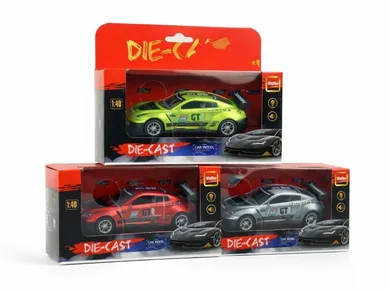 Madej, pojazd wyścigowy, model metalowy, resorak, 1:40, 1 szt.