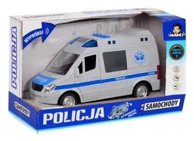 Madej, Policja, pojazd z dźwiękiem