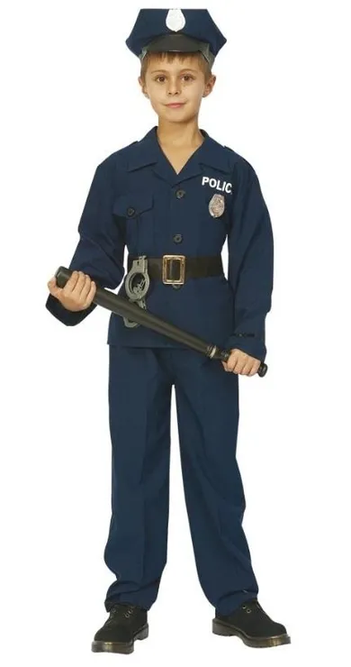 Madej, Policjant, strój dla dzieci, rozmiar 120-130 cm