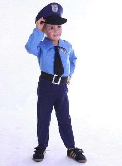 Madej, Policjant, strój dla dzieci, rozmiar XS