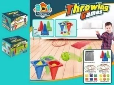 Madej, rzucanie do celu, gra 3w1