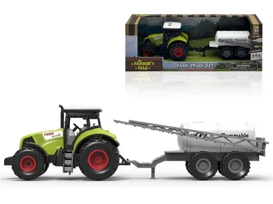 Madej, traktor z przyczepą, pojazd interaktywny