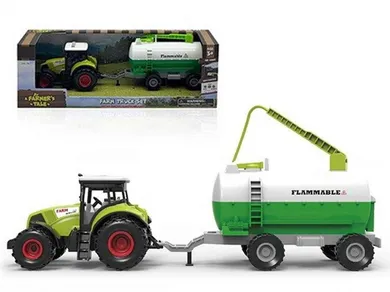 Madej, traktor z przyczepą, pojazd rolniczy, 1:36