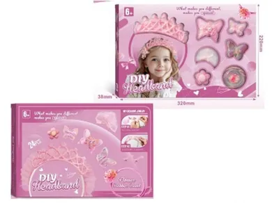 Madej, zestaw do dekorowania opaski na głowę, zestaw kreatywny, 24 elementy