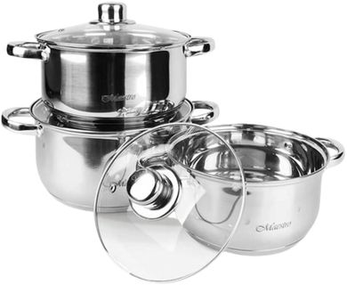 Maestro, komplet garnków, 6 elementów, MR-2020-6M