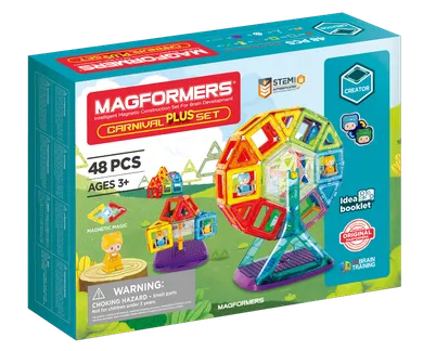 Magformers, Carnival Plus, klocki magnetyczne