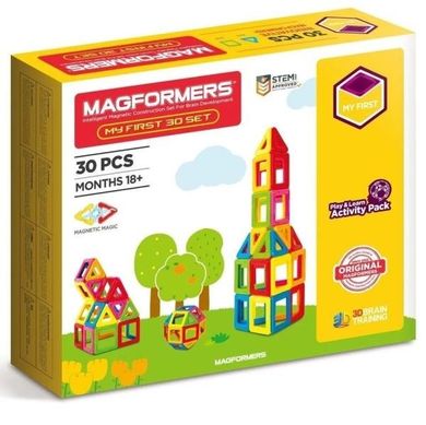 Magformers, My First, klocki magnetyczne, 30 elementów