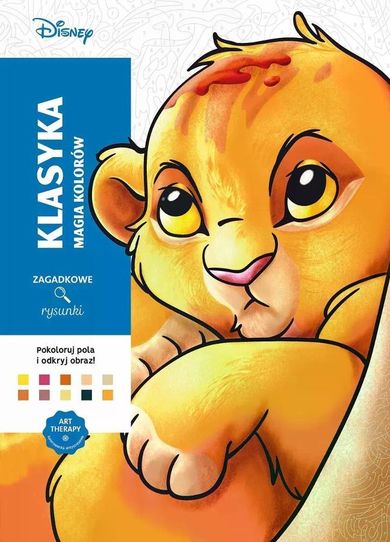 Magia kolorów. Zagadkowe rysunki. Art therapy. Kolorowanka antystresowa. Klasyka