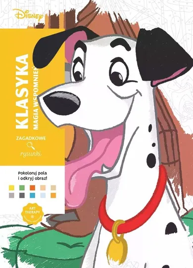Magia wspomnień. Art therapy. Kolorowanka antystresowa. Disney. Klasyka. Zagadkowe rysunki