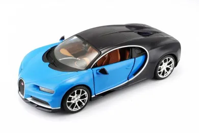 Maisto, Bugatti Chiron, model kompozytowy do składania niebieski