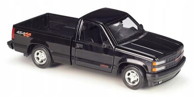 Maisto, Chevrolet 454SS Pick-up 1993, model kompozytowy, czarny, 1:24