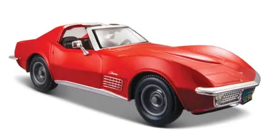 Maisto, Chevrolet Corvette 1970, pojazd czerwony, 1:24