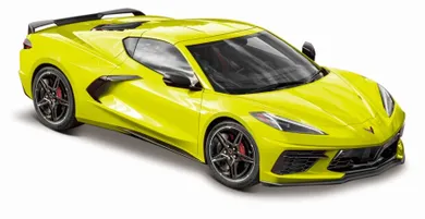 Maisto, Chevrolet Corvette Stingray Coupe 2020, pojazd żółty, 1:24