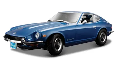 Maisto, Datsun 240z 1970, pojazd, niebieski, 1:18