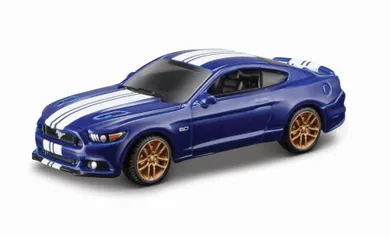 Maisto, Design, Ford Mustang GT 2015, model, niebieski, 1:64