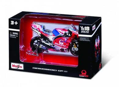 Maisto, Ducati Pramac Racing, metalowy model kolekcjonerski, 1:18