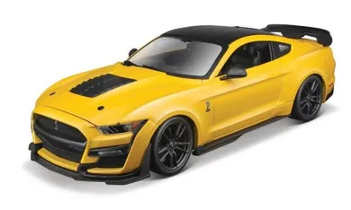 Maisto, Ford Mustang Shelby GT500 2020, model pojazdu, żółty, 1:18