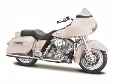 Maisto, Harley-Davidson, 2002, FLTR Road Glide, model metalowy, szary, 1:18