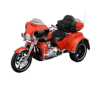 Maisto, Harley Davidson 2021 CVO Tri Glide, motocykl metalowy, pomarańczowy, 1:12