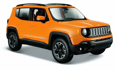 Maisto, Jeep Renegade, model kompozytowy, pomarańczowy, 1:24