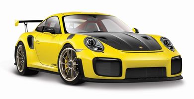 Maisto, Porsche 911 GT2 RS, pojazd, żółty, 1:24