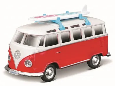 Maisto, Volkswagen Samba, model, z deską surfingową