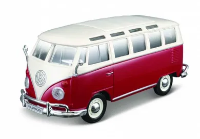 Maisto, Volkswagen Van Samba, model pojazdu do składania, 1:24