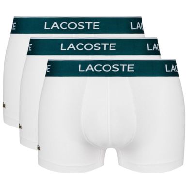Majtki bokserki męskie, białe, zestaw, 3 szt., Lacoste