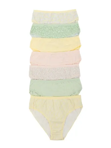 Majtki figi damskie, mix, zestaw, 7 szt., Berrak