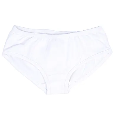 Majtki figi dziewczęce, białe, Olimpias