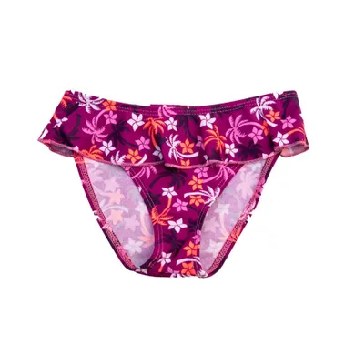 Majtki kąpielowe dziewczęce, ciemnofioletowe, Mariss