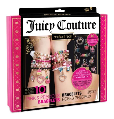 Make it Real, Juicy Couture Pink and Precious, zestaw do tworzenia bransoletek