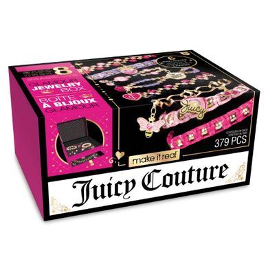 Make it Real, Juicy Couture, zestaw do tworzenia bransoletek w kuferku