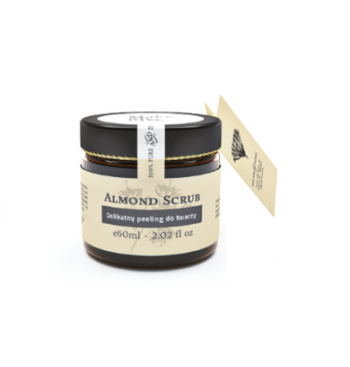 Make Me Bio, Almond Scrub, peeling do twarzy, 60 ml