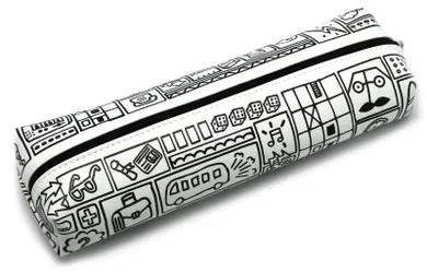 Make Notes, Doodle, piórnik tuba, wzory