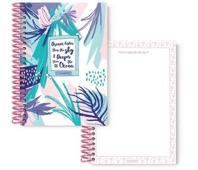 Make Notes, Foliage, kołonotatnik A6, 100 stron, gładki, 1 szt.
